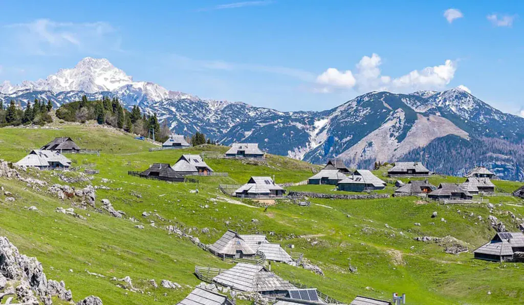 The shepherds' village on the Velika Planina plateau